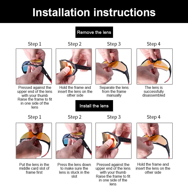 Polarised Cycling Glasses