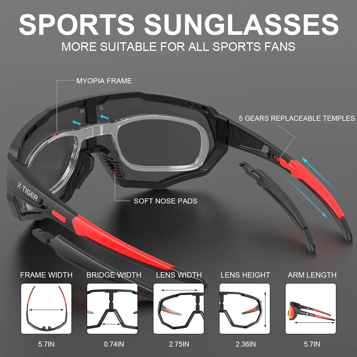 Polarised Cycling Glasses