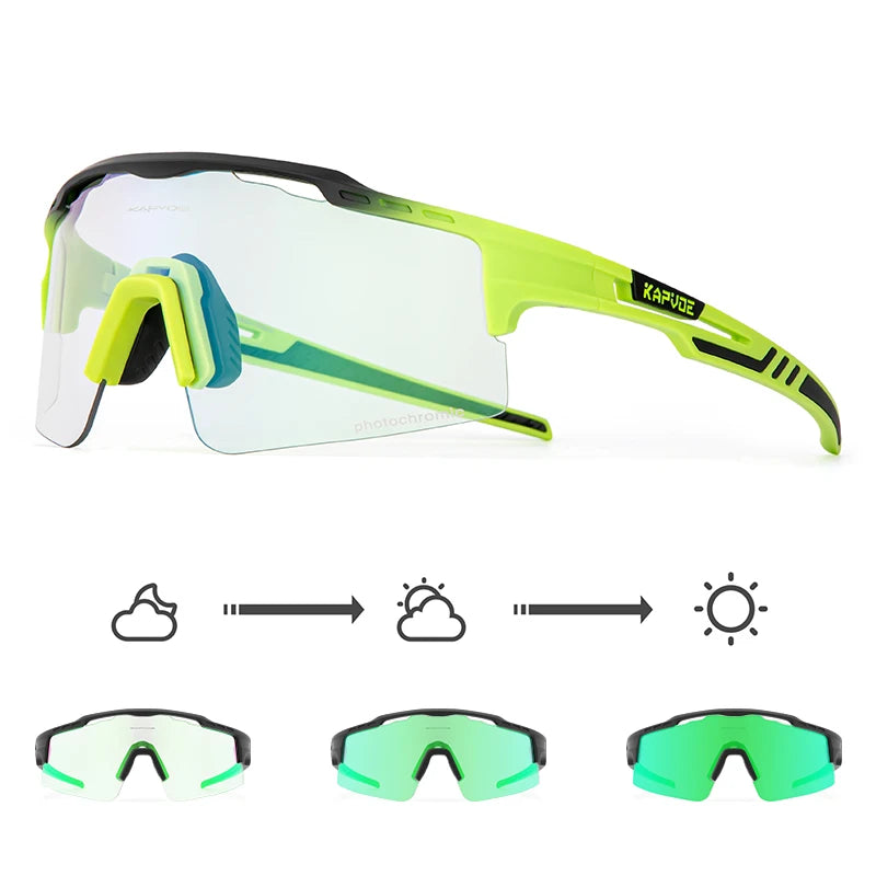 Photochromic Sunglasses Green