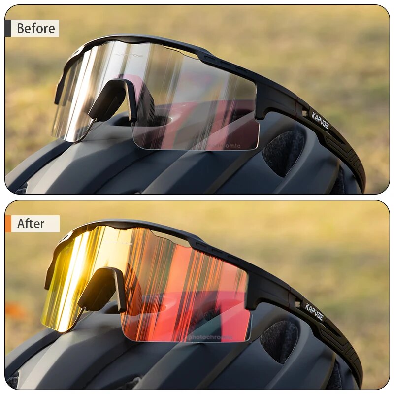 Photochromic Road Cycling Glasses