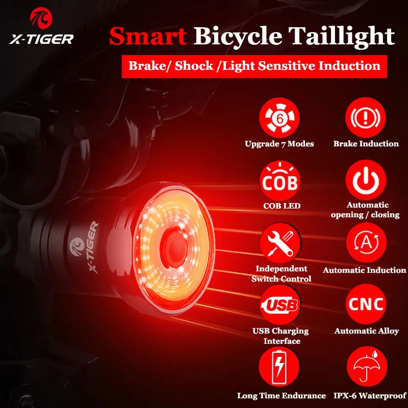 Bike Rear Light Waterproof