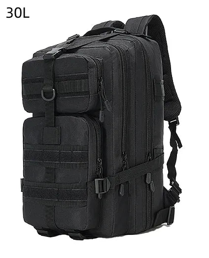 Large Gym Backpack - Black